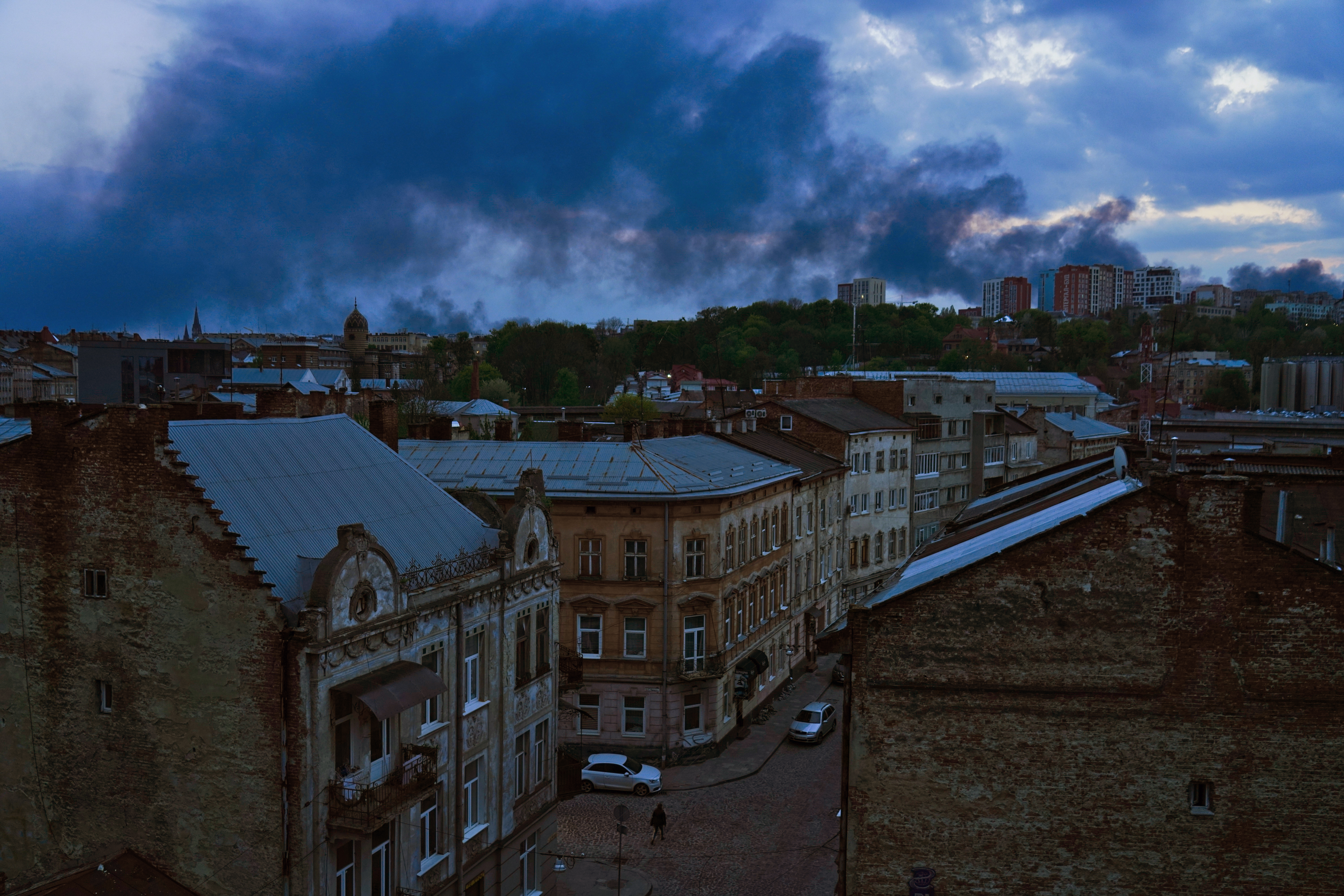 Rakétacsapás érte Lviv régiót